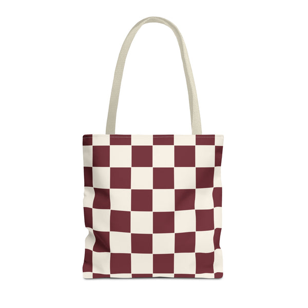 Checkered Tote Bags