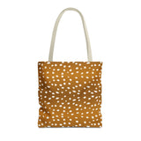 Brown Fawn Spotted Tote Bag